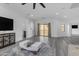 Spacious living room with luxury vinyl flooring and abundant natural light at 22317 N 39Th Run, Phoenix, AZ 85050