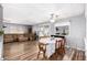Cozy living space with wood-look floors and access to outdoor patio area at 2650 W Union Hills Dr # 164, Phoenix, AZ 85027
