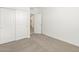 Bedroom with closet and new carpet at 335 S San Gregorio Ln, Casa Grande, AZ 85194