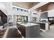 Modern kitchen showcasing sleek countertops, a double island, and plenty of natural light at 4763 N 53Rd St, Phoenix, AZ 85018