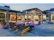 Stunning backyard with a luxurious pool, lounge chairs, and outdoor bar at 4763 N 53Rd St, Phoenix, AZ 85018