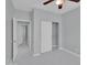 Bedroom with slider closet, hall access and contemporary, neutral finishes at 6752 W Citrus Way, Glendale, AZ 85303