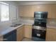 Bright kitchen featuring stainless steel appliances, countertops, and cabinetry at 7575 E Indian Bend Rd # 1100, Scottsdale, AZ 85250