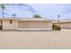 View of the screened in patio with low maintenance desert landscaping at 9814 W Long Hills Dr, Sun City, AZ 85351