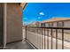 Balcony view of nearby townhomes on a beautiful and sunny day at 1265 S Aaron -- # 341, Mesa, AZ 85209
