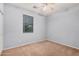 Neutral bedroom featuring a ceiling fan, and a window for natural light at 1265 S Aaron -- # 341, Mesa, AZ 85209