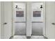 Bedroom view through double doors showcasing carpeted floors and a ceiling fan at 1399 E Santa Fiore St, San Tan Valley, AZ 85140