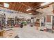 This garage is fully stocked with tools, shelving, and equipment at 2131 E Rose Garden Ln, Phoenix, AZ 85024