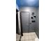 Bright bathroom featuring stylish shelving, tiled floors and neutral wall color at 2320 W El Alba Way, Chandler, AZ 85224