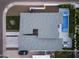 Overhead view of a home showcasing a modern pool and spa, along with a lush backyard at 4002 N 33Rd Pl, Phoenix, AZ 85018