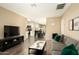 Comfortable living room with modern decor and an open floor plan at 501 W Tonopah Dr # 7, Phoenix, AZ 85027