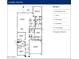 Detailed floor plan showcases four bedrooms, three baths, and an open-concept layout at 809 W Riparian Dr, San Tan Valley, AZ 85140