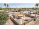 A peaceful retreat featuring a covered patio and gravel landscaping for low maintenance living at 815 W El Prado Rd, Chandler, AZ 85225