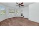 Bright bedroom featuring neutral carpet and a tranquil view at 9820 N Central Ave # 303, Phoenix, AZ 85020