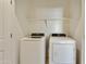 Convenient laundry room with a modern washer and dryer set at 1367 S Country Club Dr # 1167, Mesa, AZ 85210