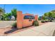 Welcoming community sign at Continental Villas West, a private community at 1726 W Claremont St, Phoenix, AZ 85015