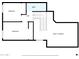 Detailed floor plan of the upper level showcasing bedrooms, bathroom, and hall layout at 1811 S 39Th St # 30, Mesa, AZ 85206