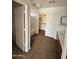 This full bathroom boasts a tub, closet and vanity with sink at 22872 W Gardenia Dr, Buckeye, AZ 85326