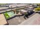 Desert home with a sport court, swimming pool, lush desert landscaping, and block wall surrounding the property at 2731 W Desert Ranch Rd, Phoenix, AZ 85086