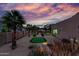 Inviting backyard featuring a putting green, desert landscaping, and desert sky at 2731 W Desert Ranch Rd, Phoenix, AZ 85086