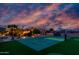 Backyard basketball court and putting green for outdoor fun at 2731 W Desert Ranch Rd, Phoenix, AZ 85086
