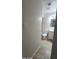 Bathroom with a modern vanity and updated floors at 2908 N 53Rd Ln, Phoenix, AZ 85031