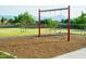 Enjoy the outdoors with these swings with views of the community's common green space and mountain views at 5019 W Walatowa St, Laveen, AZ 85339