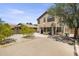 Large backyard with a patio, desert landscaping, mature trees, providing a private outdoor retreat at 5133 E Juana Ct, Cave Creek, AZ 85331