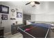 Fun game room with a ping pong table, sports memorabilia, and plenty of space for entertainment at 5133 E Juana Ct, Cave Creek, AZ 85331