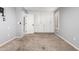 Bedroom featuring neutral walls, large built-in wardrobe, and shuttered windows at 870 E Megan St, Gilbert, AZ 85295