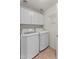 Bright laundry room with newer appliances and plenty of storage cabinets at 11405 W Windsor Ave, Avondale, AZ 85392