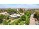 Attractive aerial view showcasing the restaurant surrounded by lush landscaping and community amenities at 1316 S Minneola Ln, Gilbert, AZ 85296