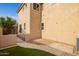 An inviting backyard featuring a small patio and low-maintenance landscaping at 3443 E Jasper Dr, Gilbert, AZ 85296