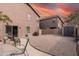 Backyard with rock landscaping and a patio, perfect for outdoor seating and entertainment at 3488 S Bowman Rd, Apache Junction, AZ 85119