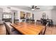 Spacious dining area with seating at the bar and adjacent to the kitchen at 4702 W Northview Ave, Glendale, AZ 85301
