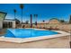 Sparkling pool surrounded by palm trees, inviting you to swim at 4702 W Northview Ave, Glendale, AZ 85301