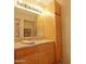 Bathroom with a vanity, mirror, and storage at 4808 N 24Th St # 204, Phoenix, AZ 85016