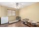 Extra room with tile floors, a ceiling fan, one window, and pet-friendly accommodations at 5536 E Gable Ave, Mesa, AZ 85206