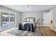 Bedroom with sliding glass doors to the backyard at 6441 E Julep St, Mesa, AZ 85205