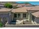 Beautiful single-story home with fountain, desert landscaping, and view of the surrounding mountains at 6914 W Juana Dr, Peoria, AZ 85383