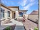 Charming single-story home with a fountain, rock garden and desert landscaping at 6914 W Juana Dr, Peoria, AZ 85383