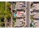 Aerial view of neighborhood, highlighting the layout of the surrounding community at 835 W Beechnut Dr, Chandler, AZ 85248