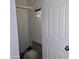 A closet with a rod and hooks, offering storage solutions inside the home at 10951 N 91St Ave # 255, Peoria, AZ 85345