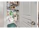 Organized walk-in pantry with wire shelving and ample storage space for food and household items at 12375 W Meadowbrook Ave, Avondale, AZ 85392