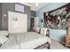 Welcoming bedroom with a large closet, modern decor, and a peaceful ambiance at 18547 W Sweet Acacia Dr, Goodyear, AZ 85338