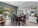 Well lit dining room area with an outdoor patio view at 22639 E Avenida Del Valle --, Queen Creek, AZ 85142