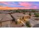 Single-Gathering home with desert landscaping, neutral color palette, and mountain views at 22639 E Avenida Del Valle --, Queen Creek, AZ 85142