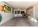 A long, covered carport is attached to the house with a Green Bay Packers theme at 2400 E Baseline Ave # 169, Apache Junction, AZ 85119