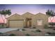 Inviting single-story home with a two-car garage and desert landscaping in a serene neighborhood at 42920 W Palo Amarillo Rd, Maricopa, AZ 85138
