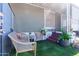 Covered porch with comfortable seating, plants, and a welcoming atmosphere, perfect for relaxing outdoors at 501 E Ray Rd # 36, Chandler, AZ 85225
